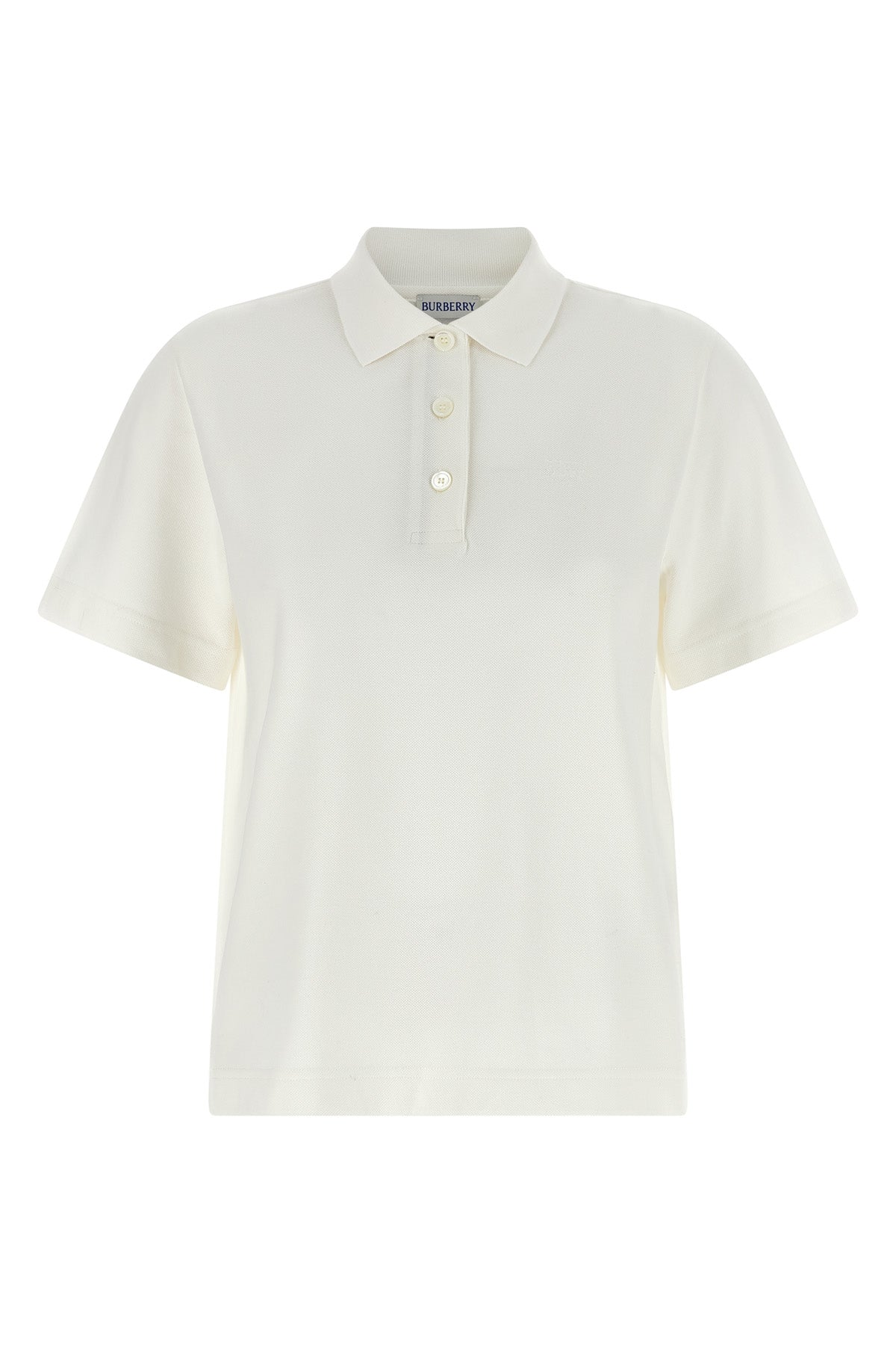 priscilla cotton piqué polo shirt