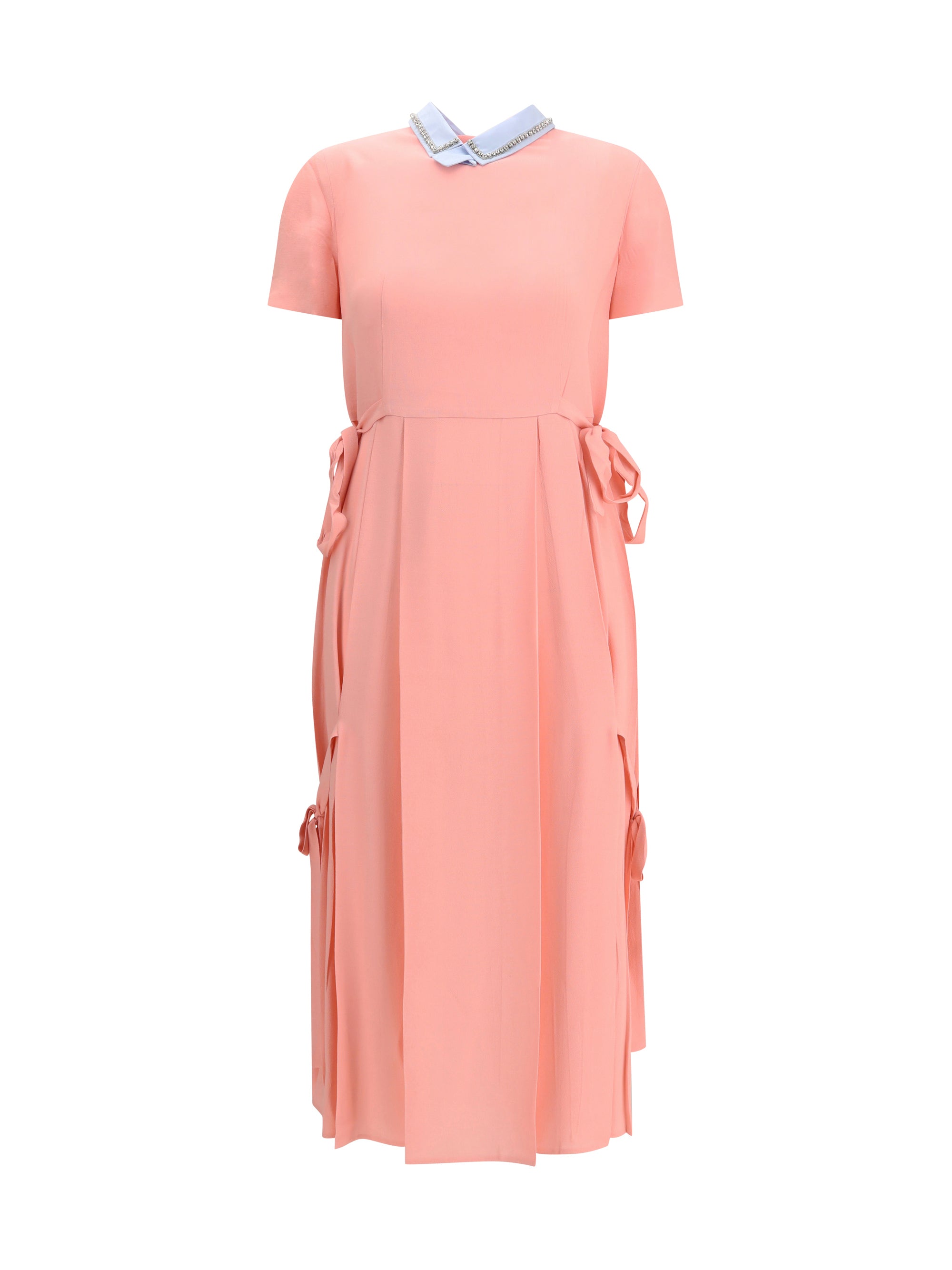PRADA 40 crêpe marocain dress