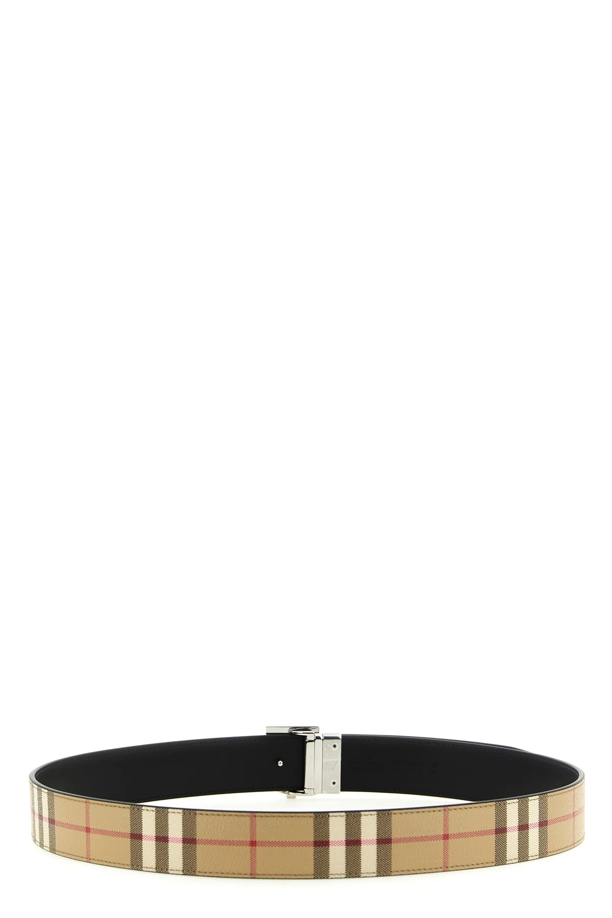 BURBERRY 90 cm the burberry reversible belt features the iconic vintage check pattern on one si