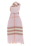 light wool giant scarf woven
