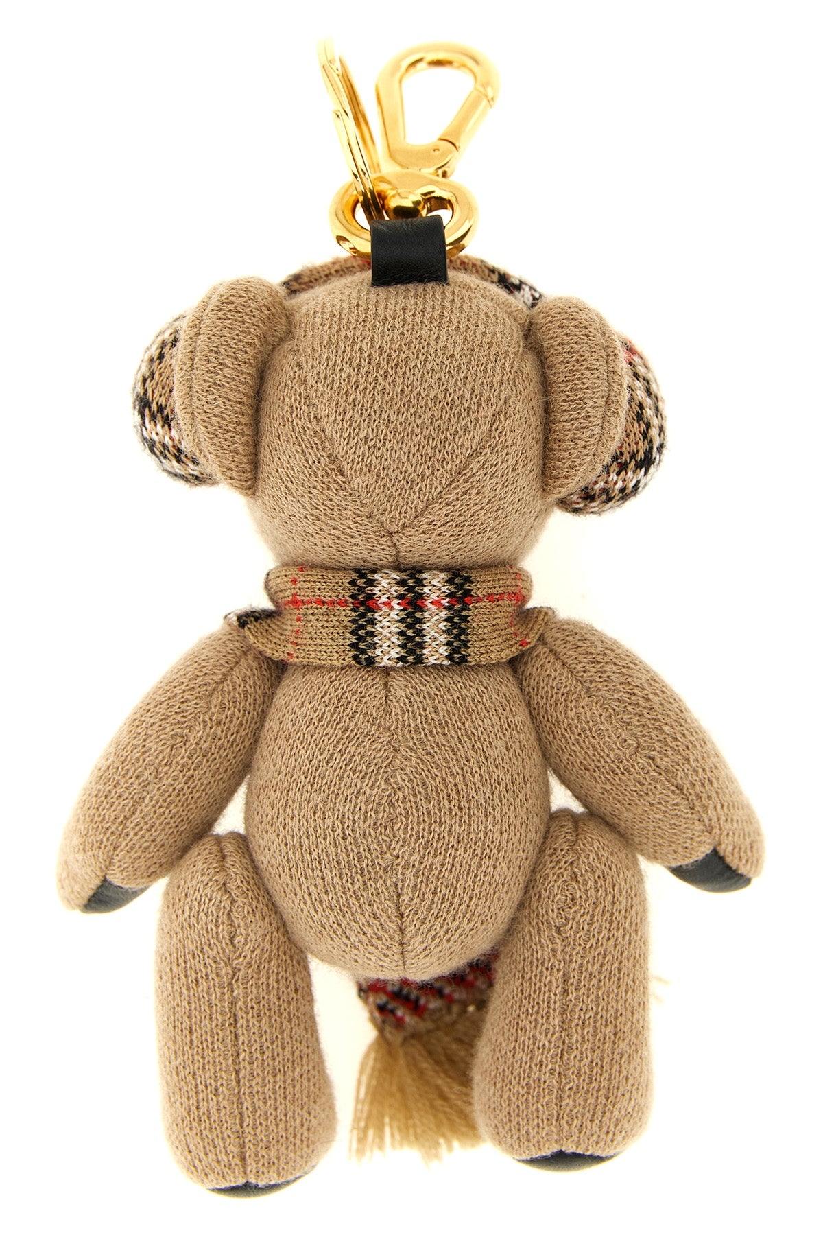 BURBERRY OS orsetto thomas wool and cashmere keyring