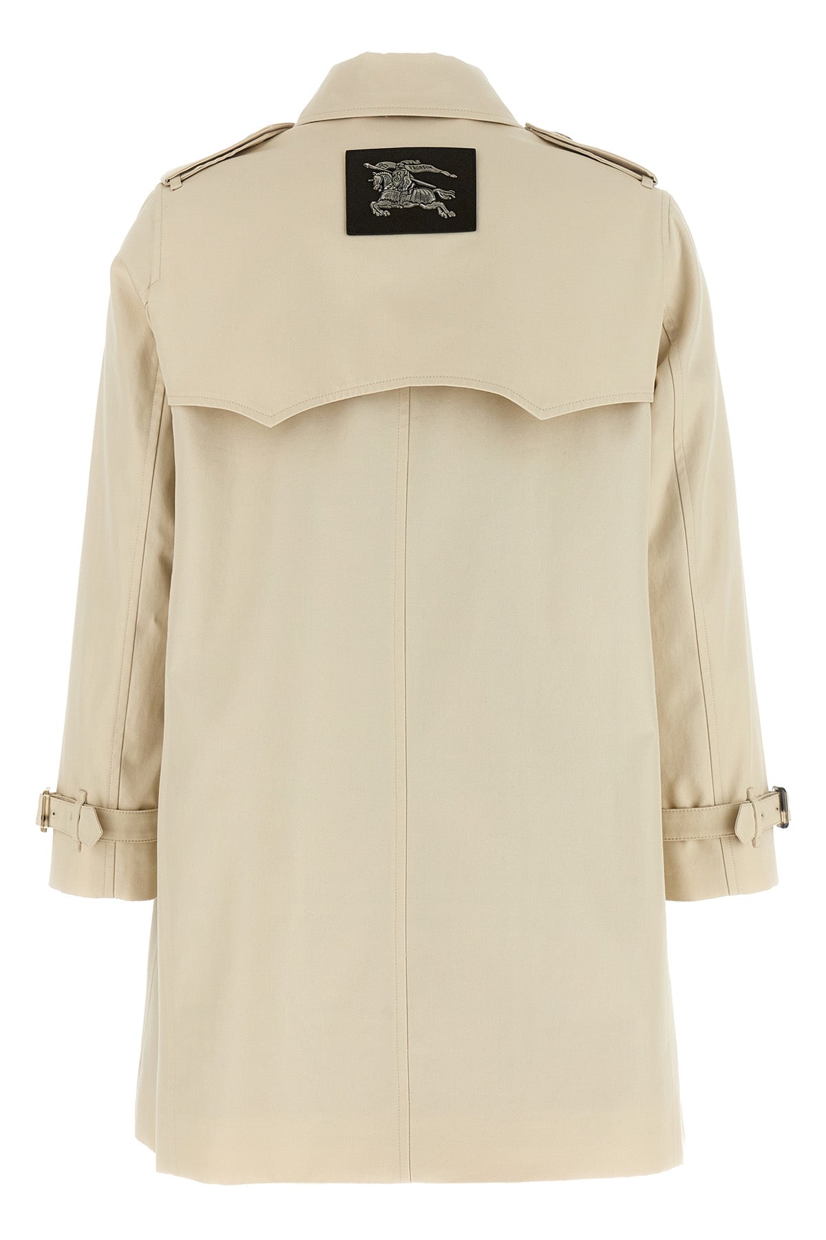 BURBERRY 6 summerside short trench coat in rain-resistant cotton gabardine