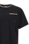 burberry ryan pure cotton t-shirt features a relaxed silhouette and a fluid fi
