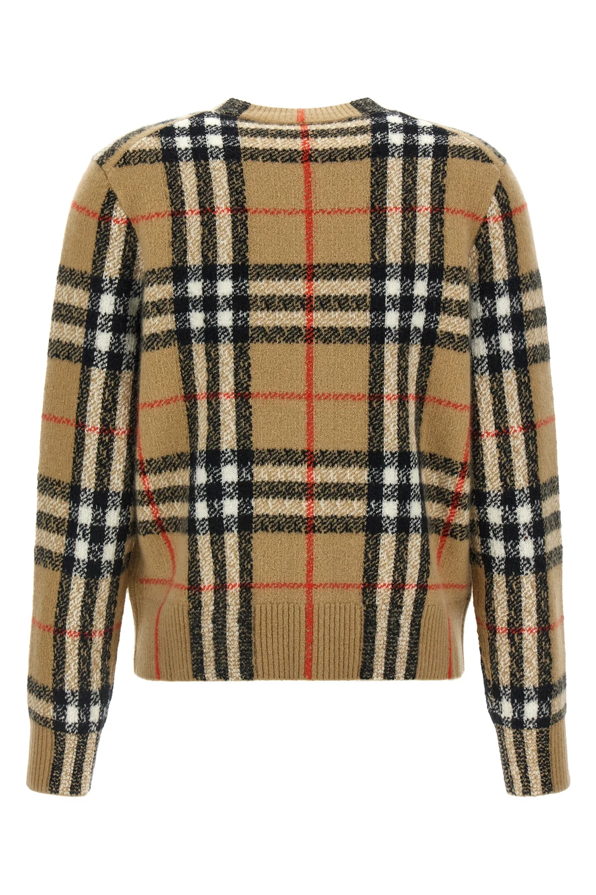 the burberry clara cardigan defines the codes of luxury knitwear through impec