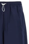 bermuda shorts in heavy cotton poplin