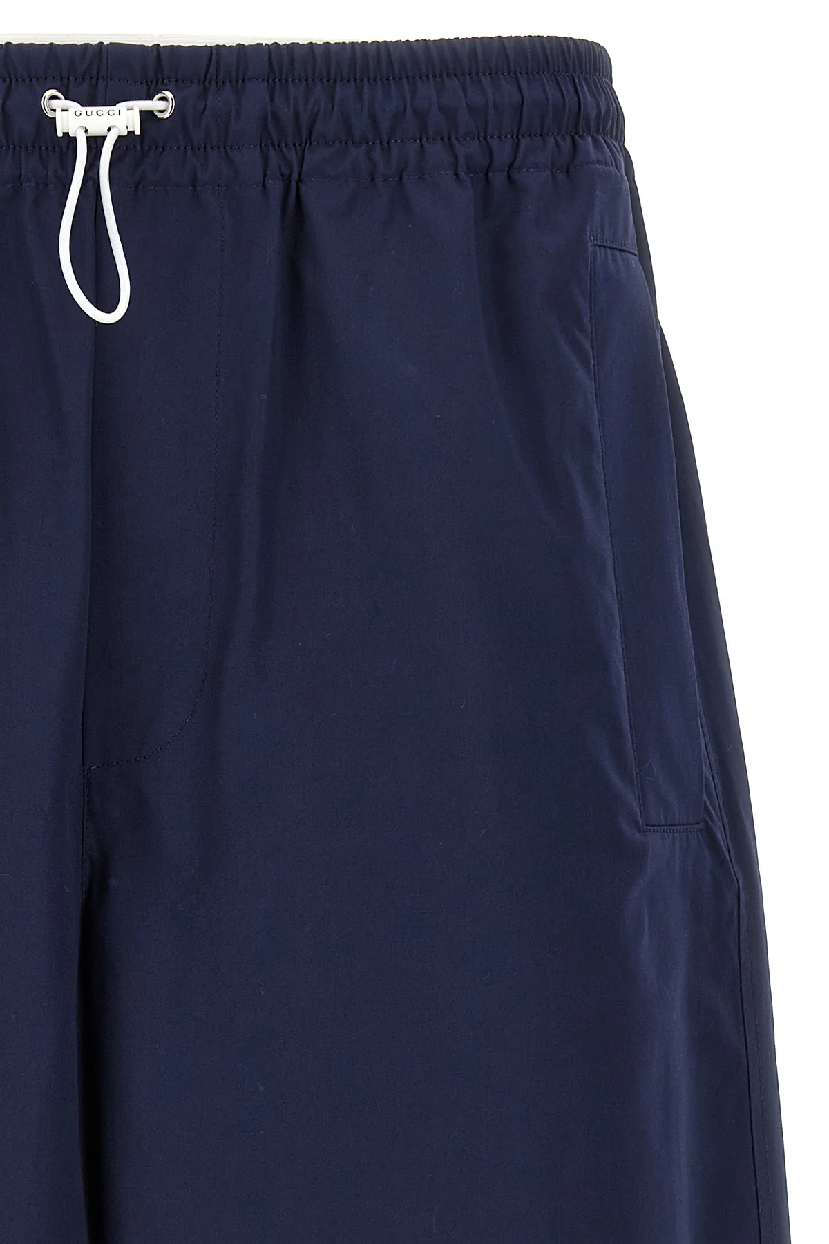 bermuda shorts in heavy cotton poplin