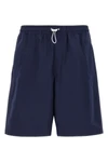 bermuda shorts in heavy cotton poplin