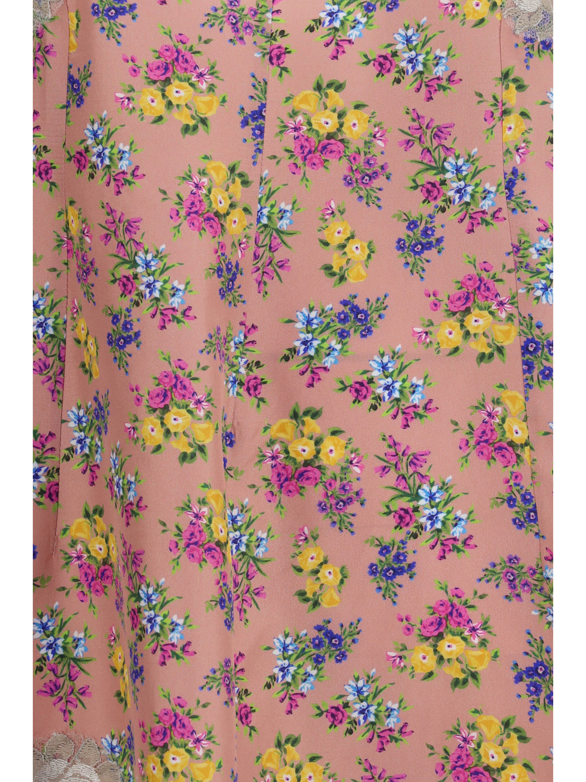 floral slip dress