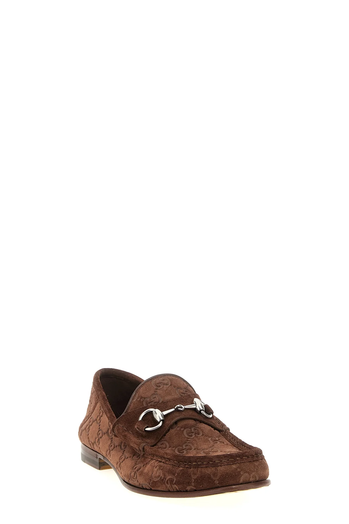 GUCCI 7 horsebit 1953 suede loafers