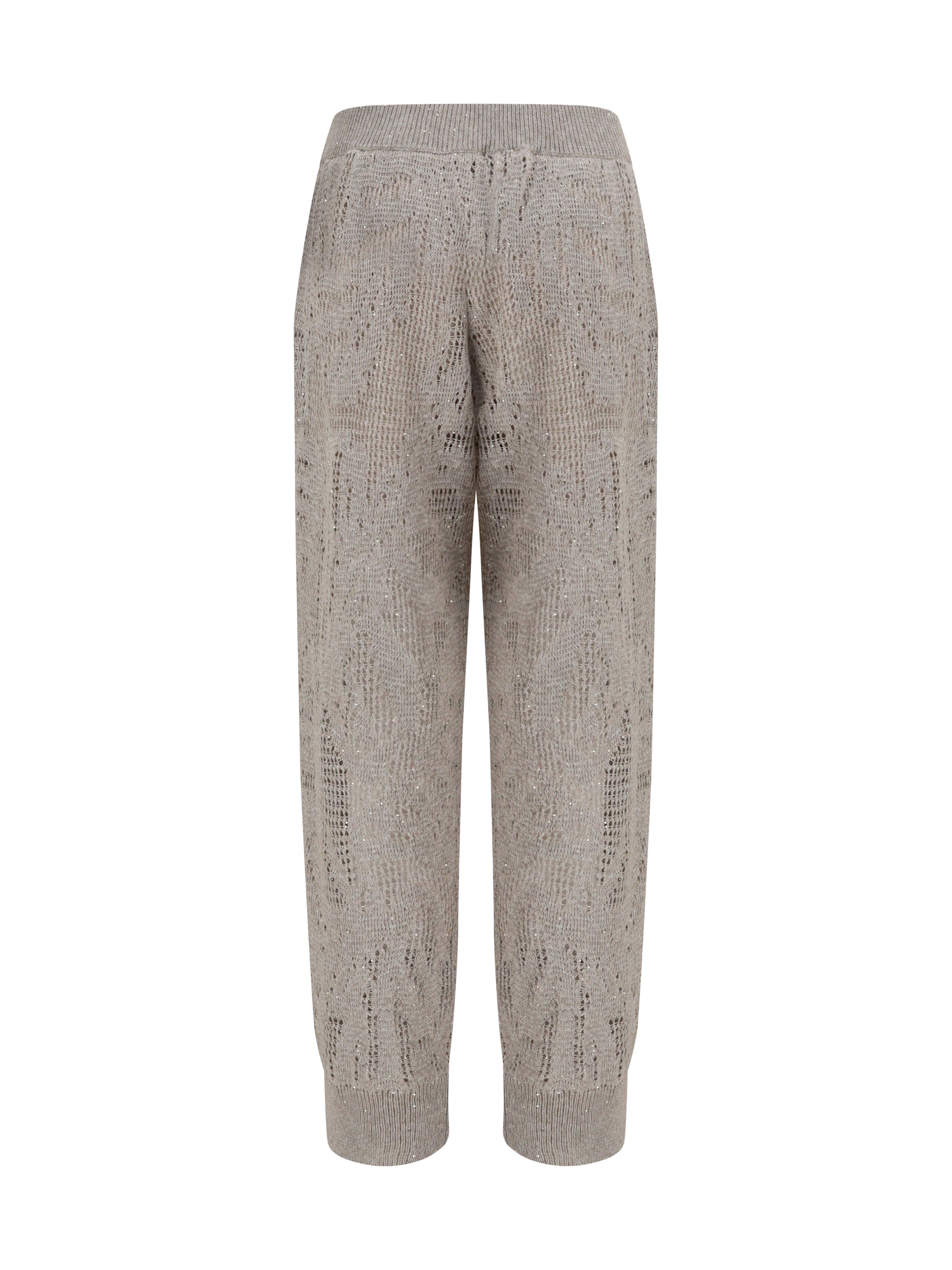 BRUNELLO CUCINELLI M track dazzling water lillies pants