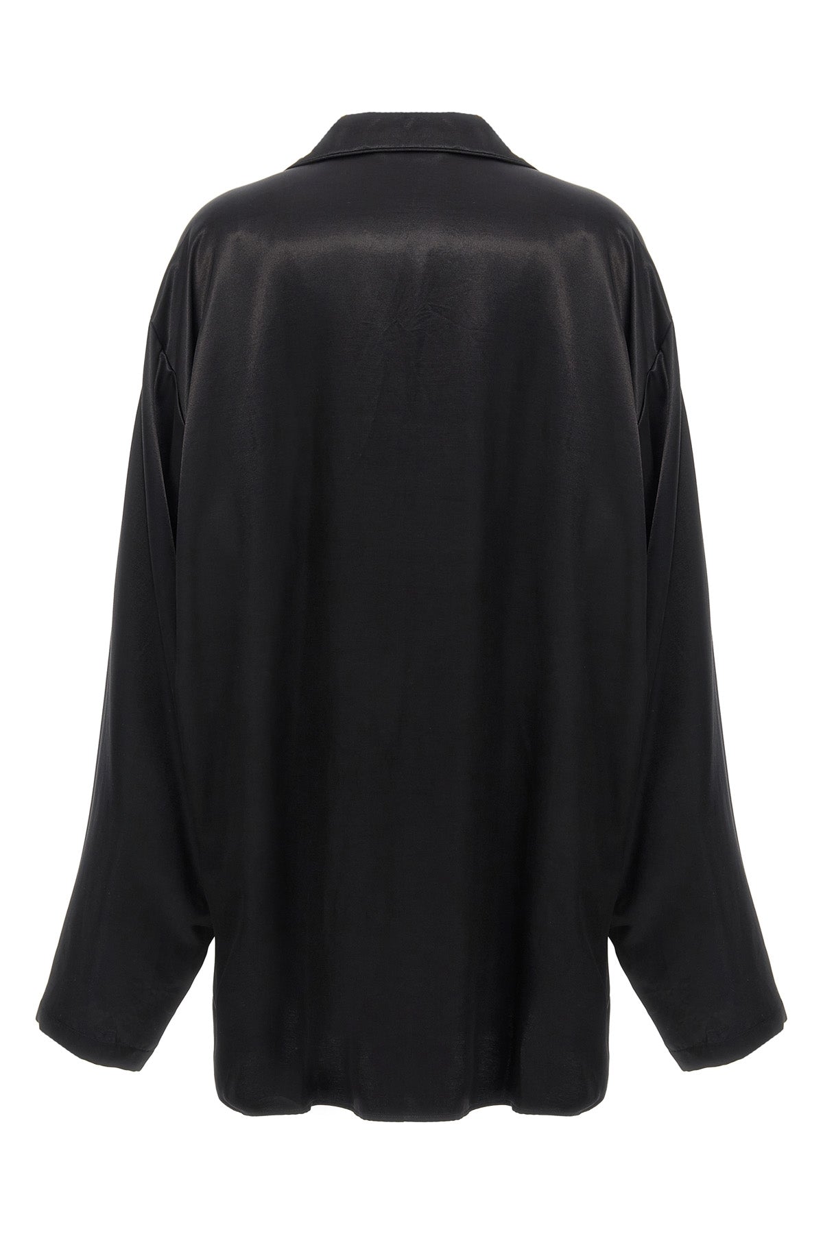 BALENCIAGA 36 viscose and cupro blend shirt