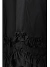 duchesse nylon mini frill skirt