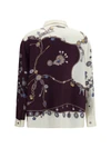 printed silk shirt