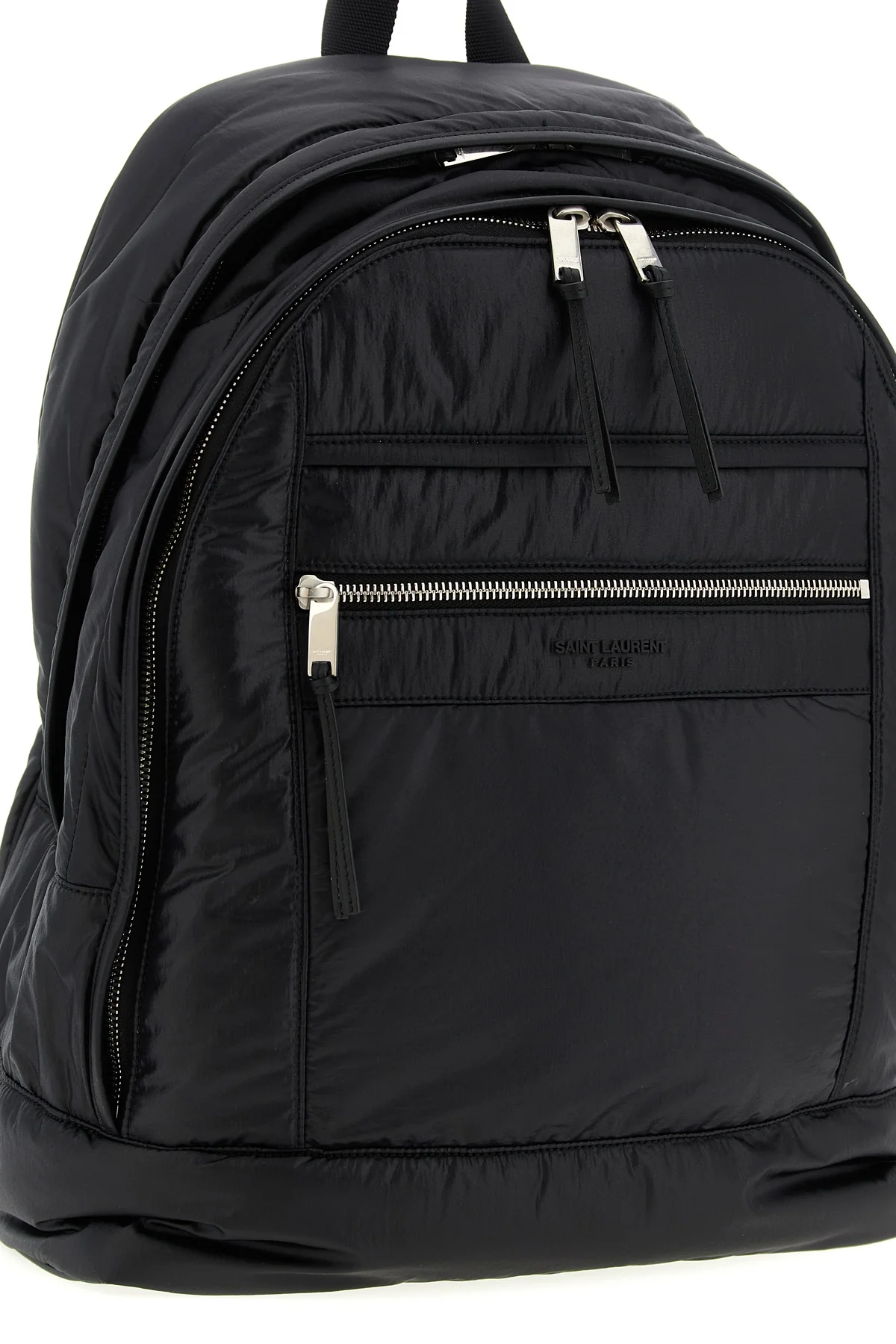 city shiny nylon backpack
