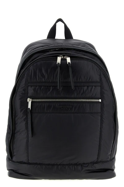 city shiny nylon backpack