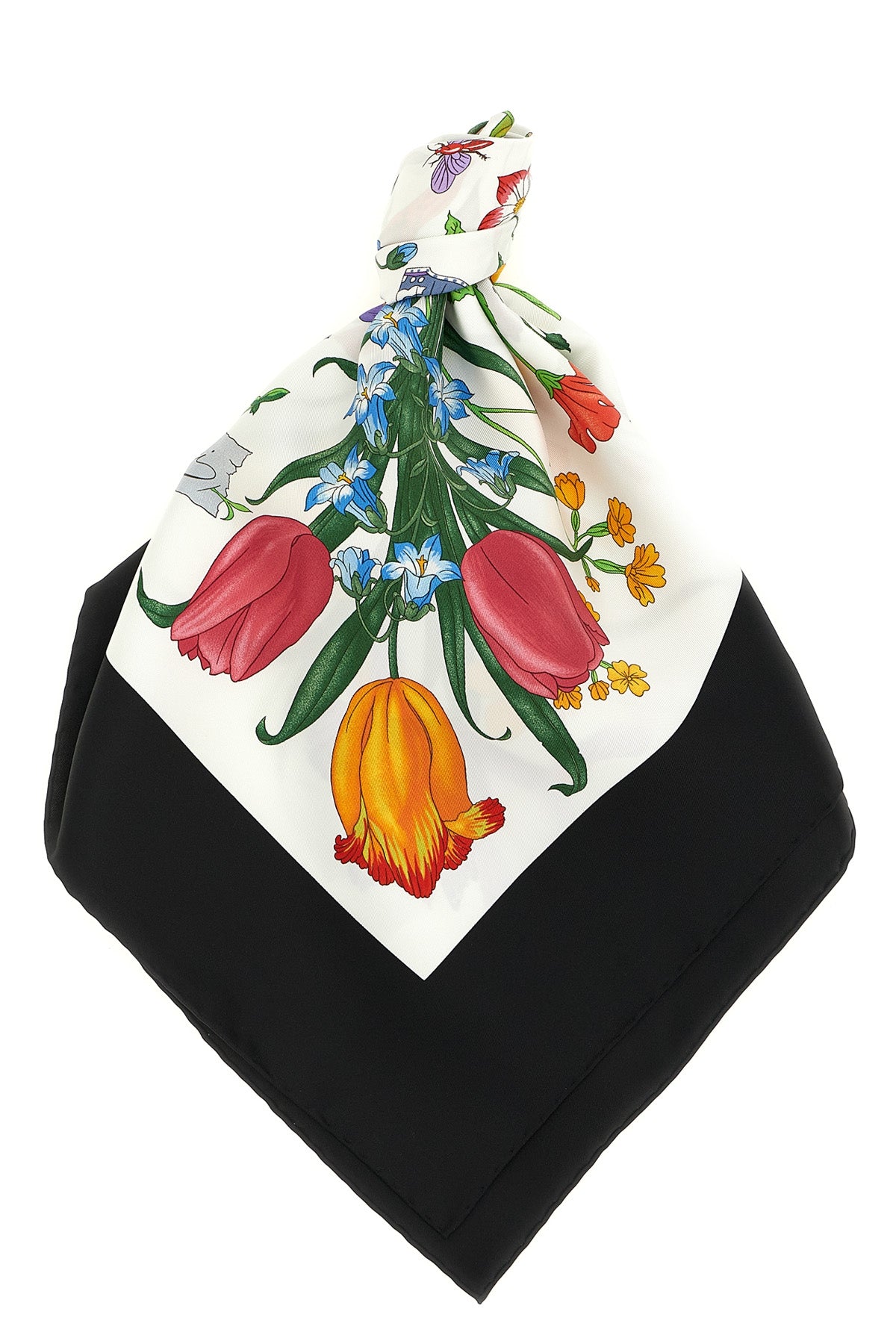 GUCCI OS carré in silk twill