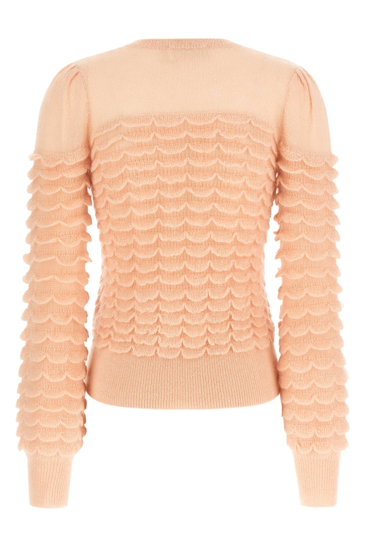 ZIMMERMANN 1 hypnotic scallop mohair blend sweater