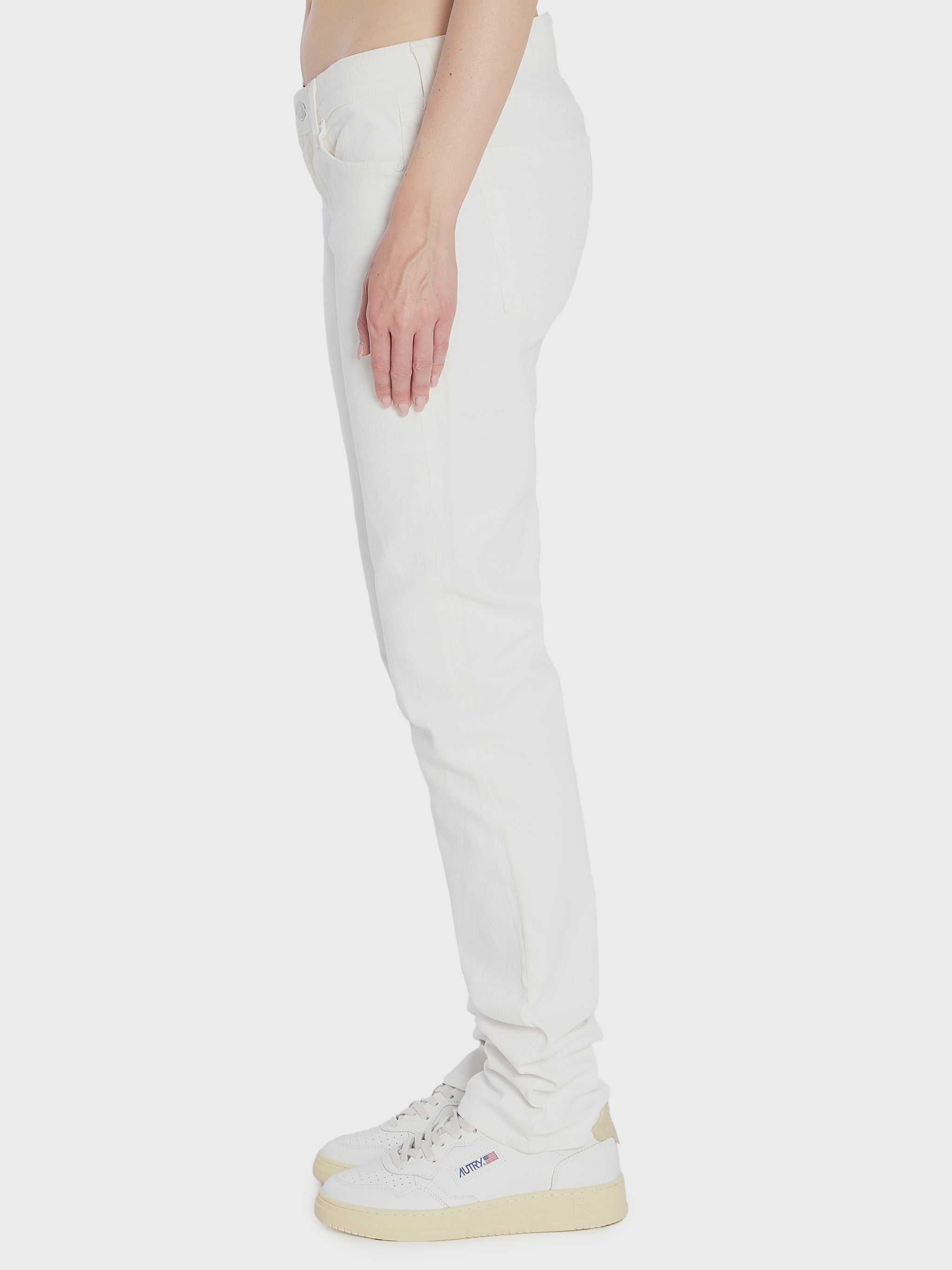 white jeans