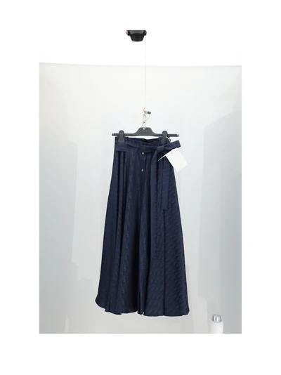skirt oblique ton sur ton