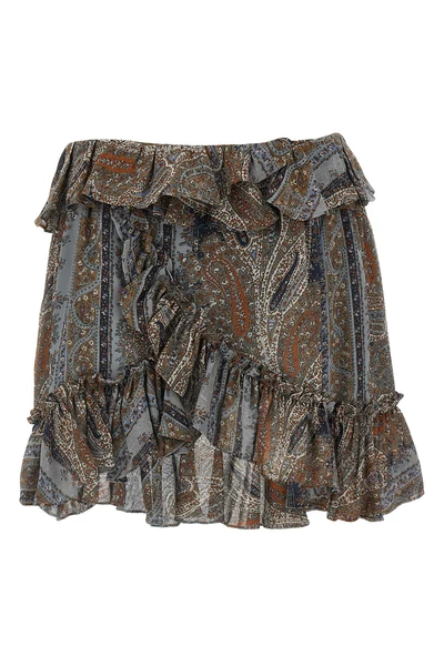silk skirt