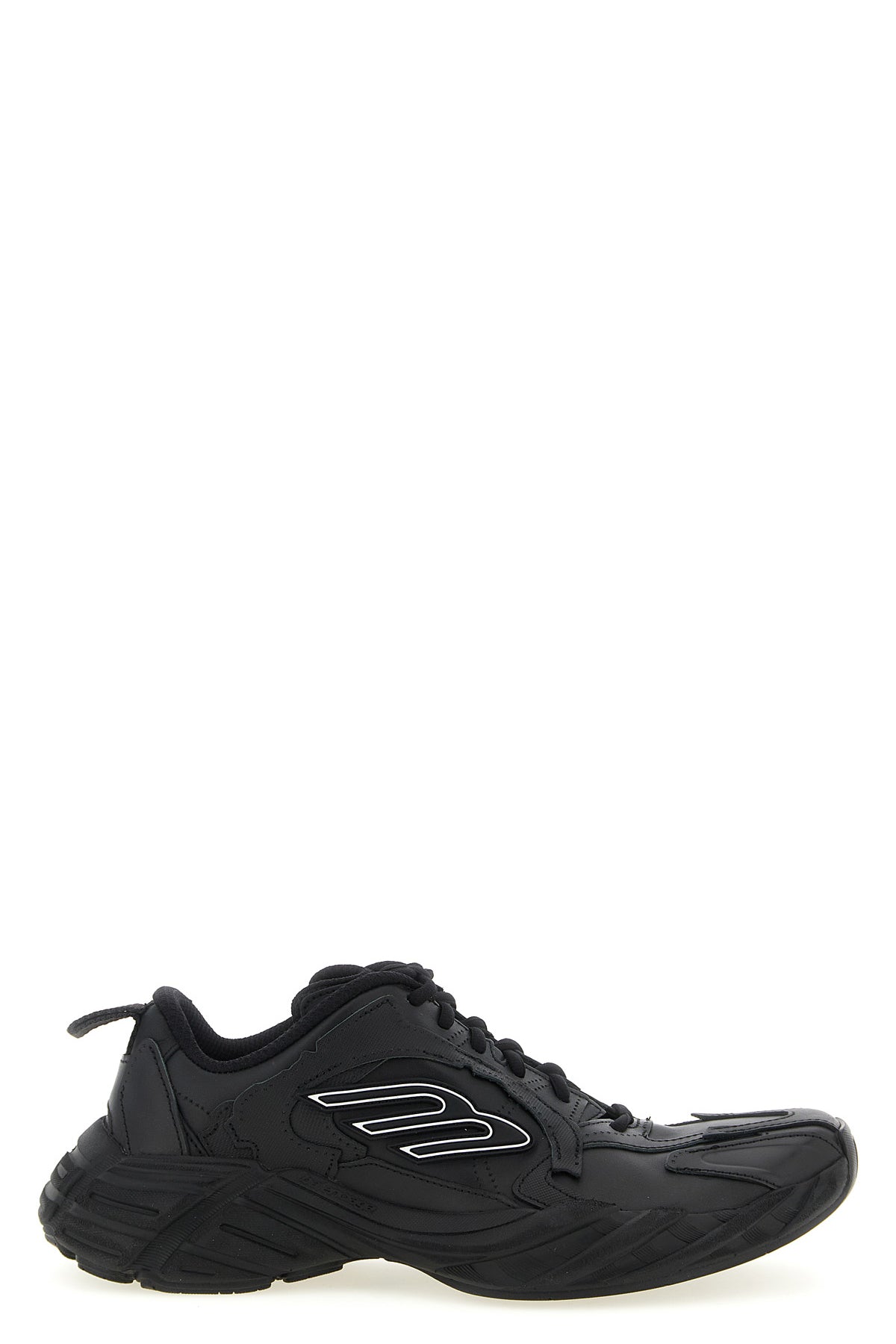 BALENCIAGA 35 monday sneakers in cowhide and polyester leather