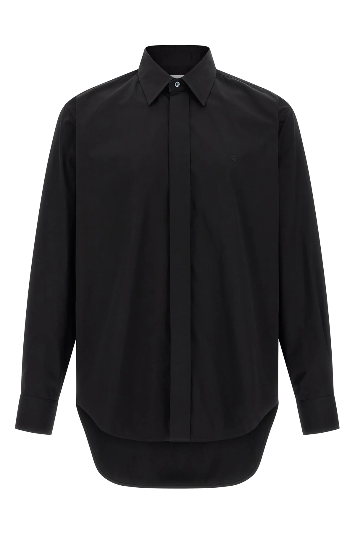 MCQUEEN 39 cm cotton poplin shirt