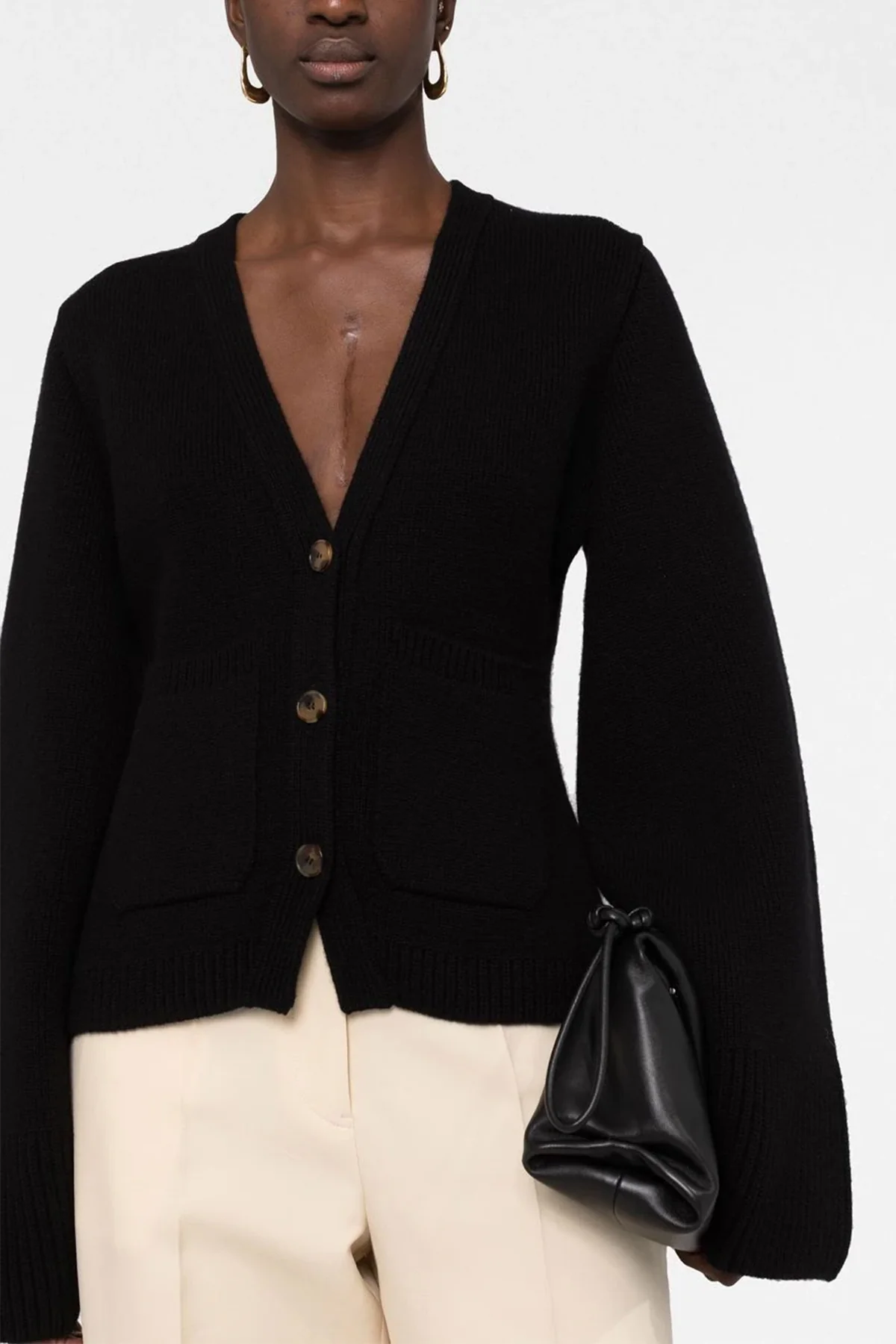 KHAITE M scarlet cachemire cardigan