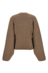 scarlet cashmere cardigan