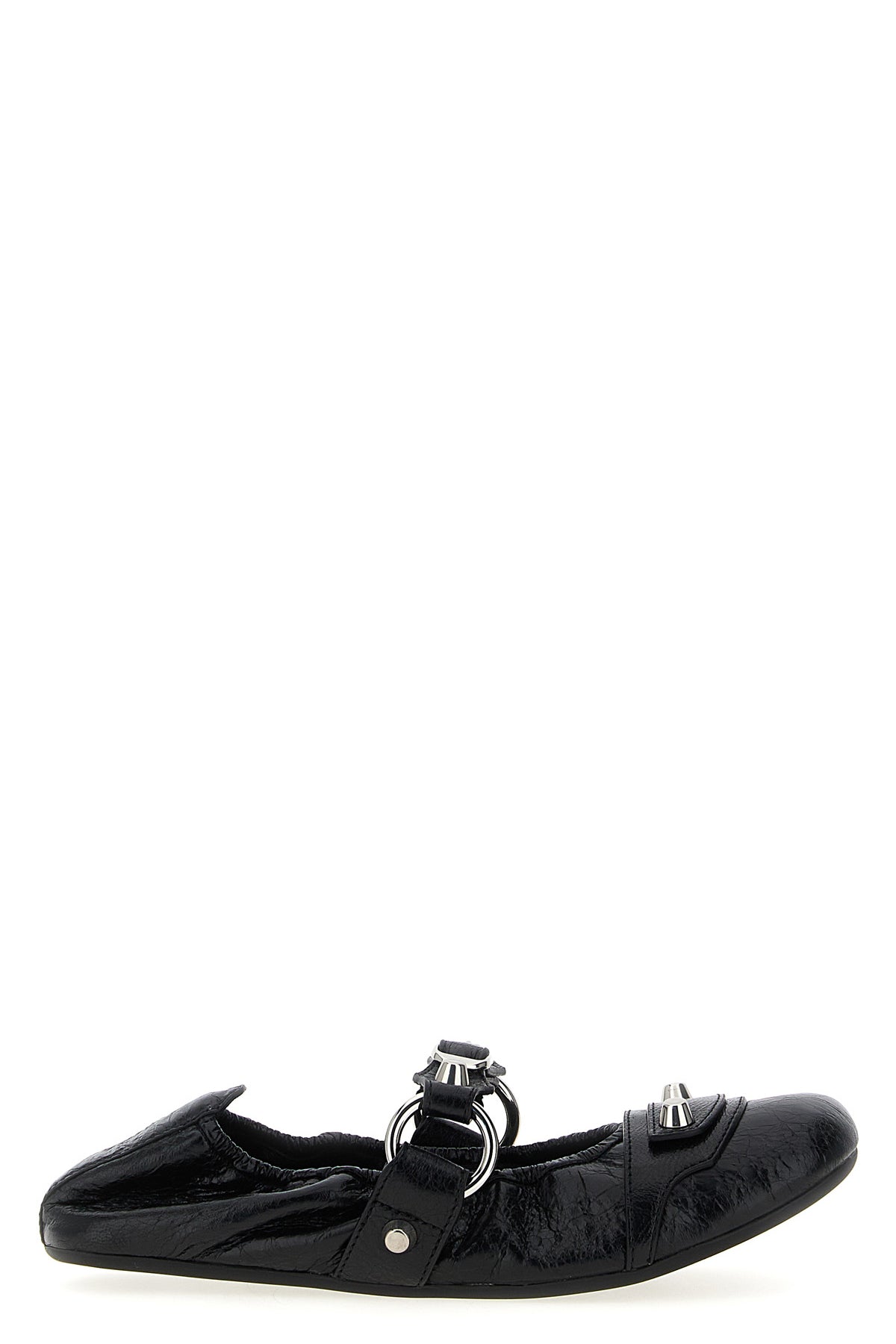 BALENCIAGA 36 arena city lambskin ballet flats