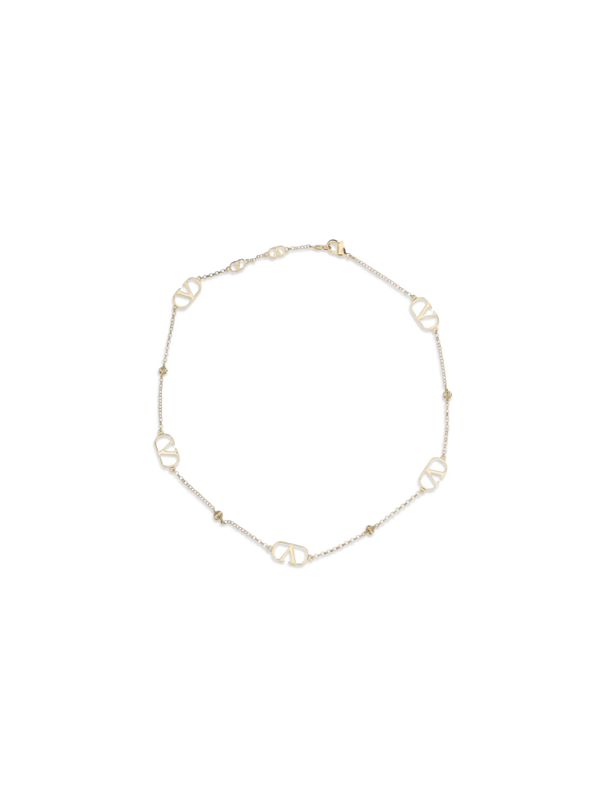 vlogo signature necklace