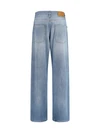 baggy jeans in pure cotton