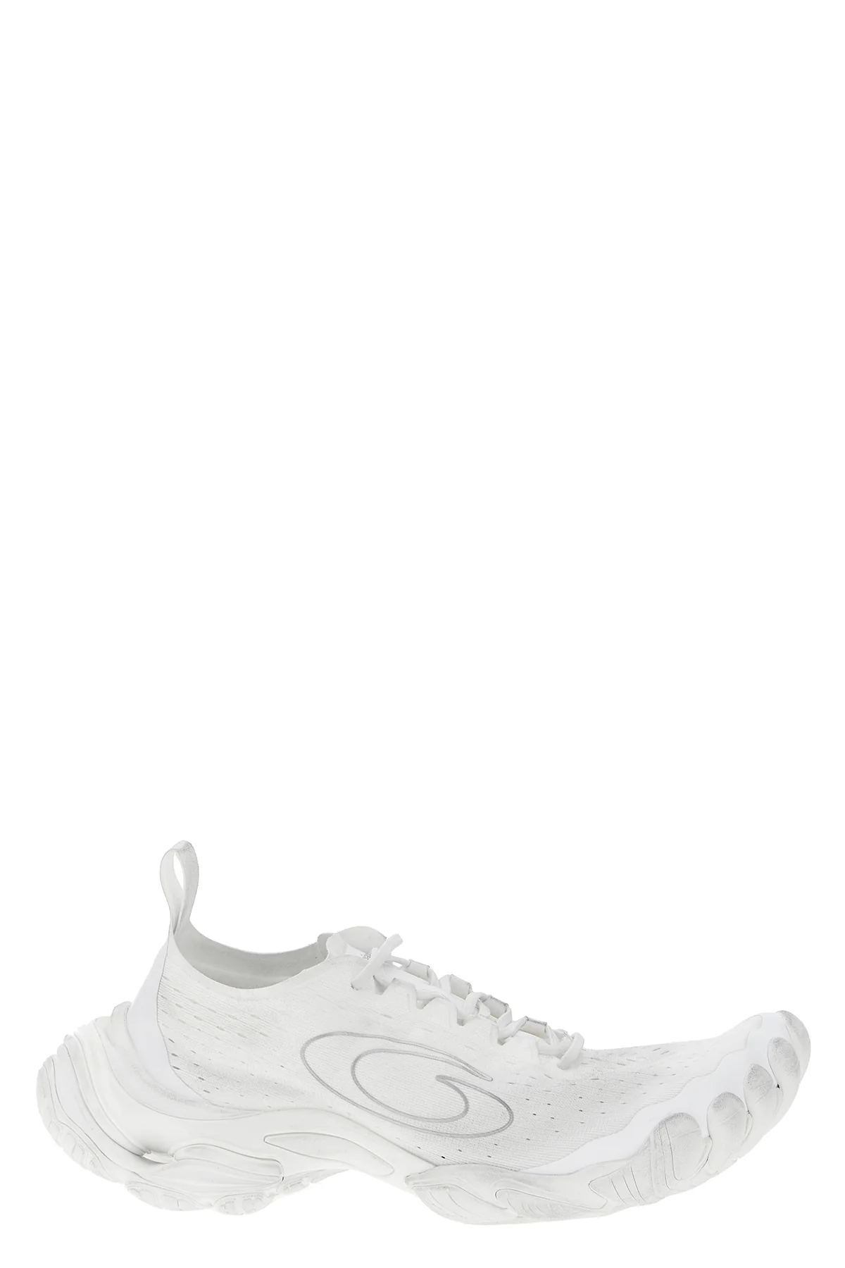 BALENCIAGA 41 anatomic runner slip-on sneakers in polyester