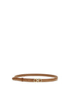 gancini leather belt