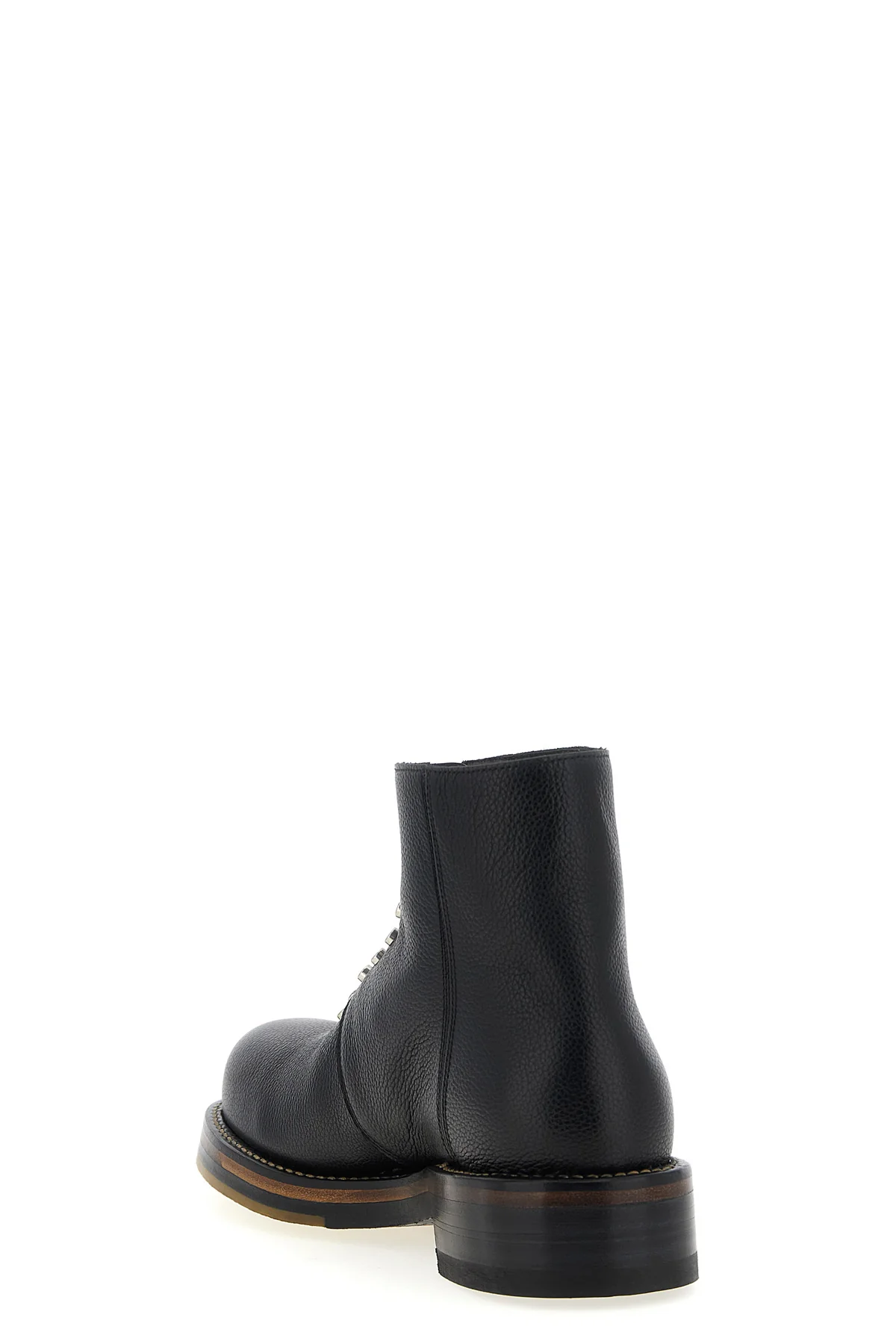 maker full-grain calf leather ankle boots