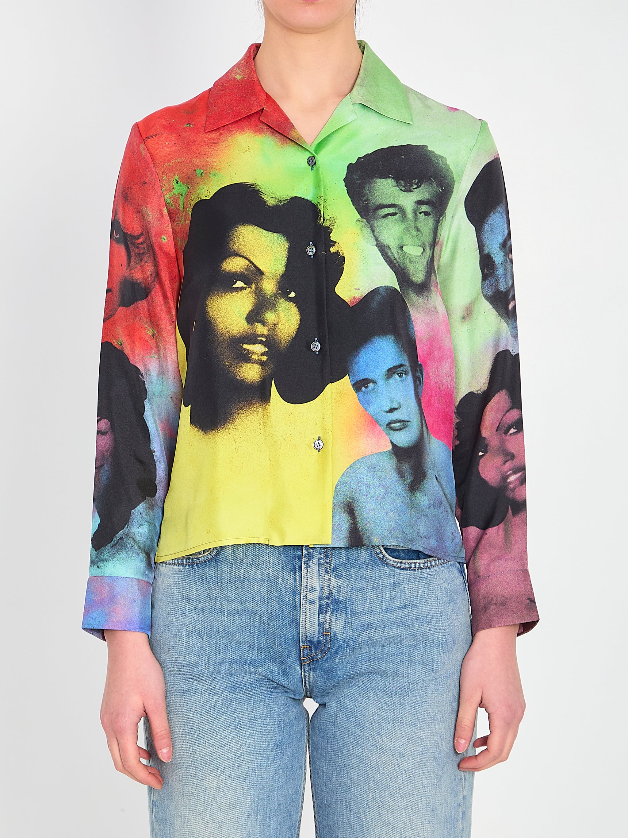 silk shirt