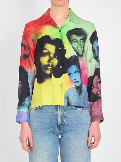 silk shirt
