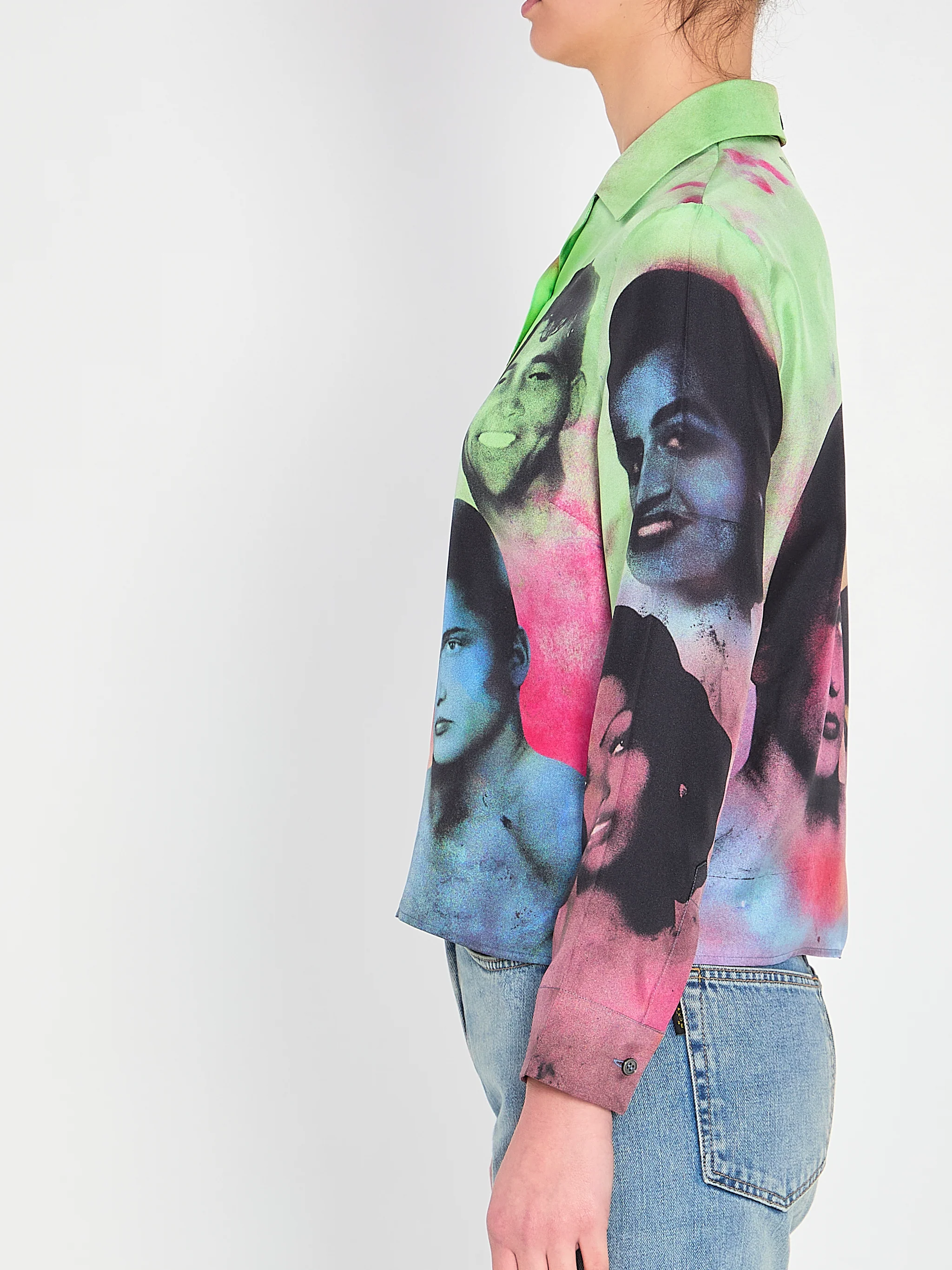 silk shirt