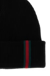 ribbed wool beanie