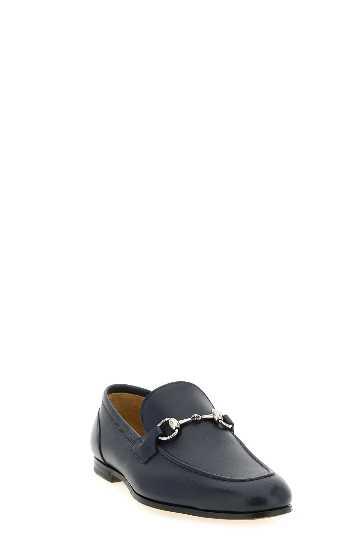 gucci jordaan leather loafers