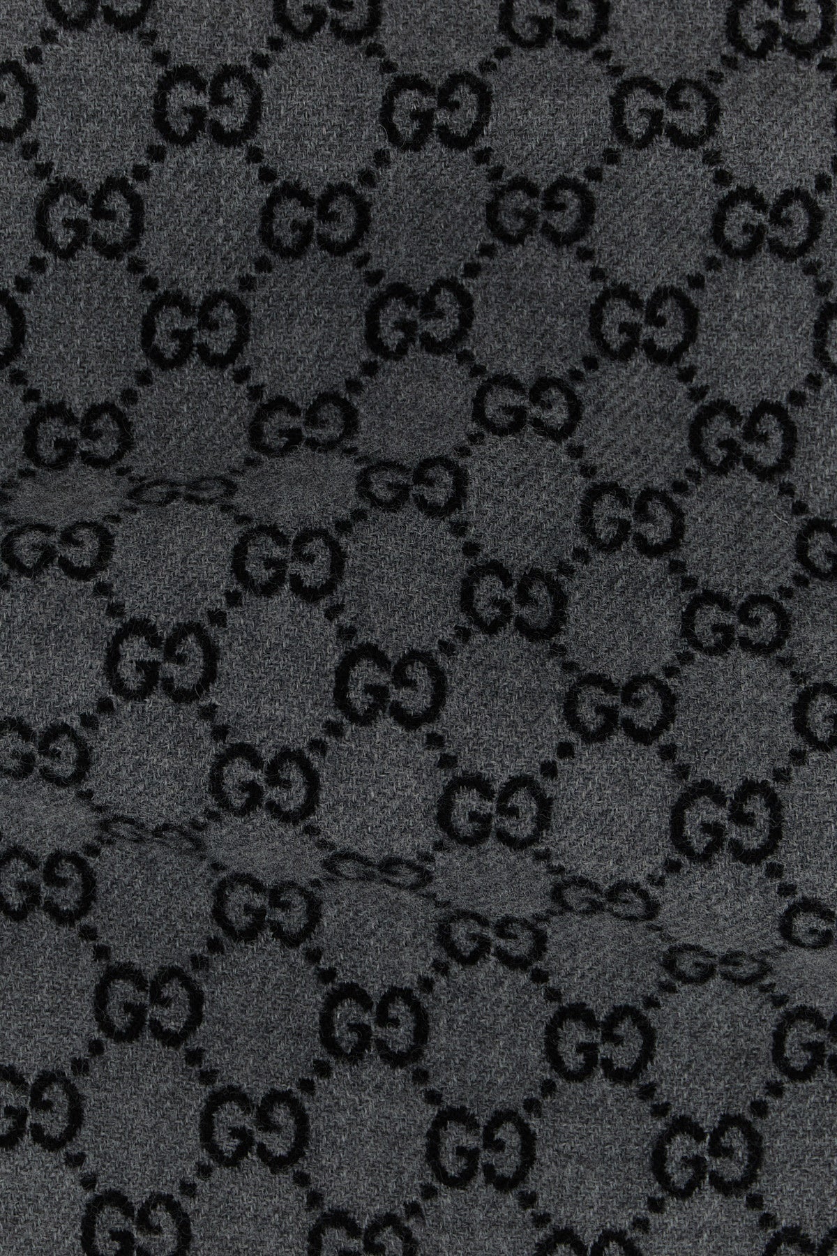 GUCCI OS gg jacquard wool scarf