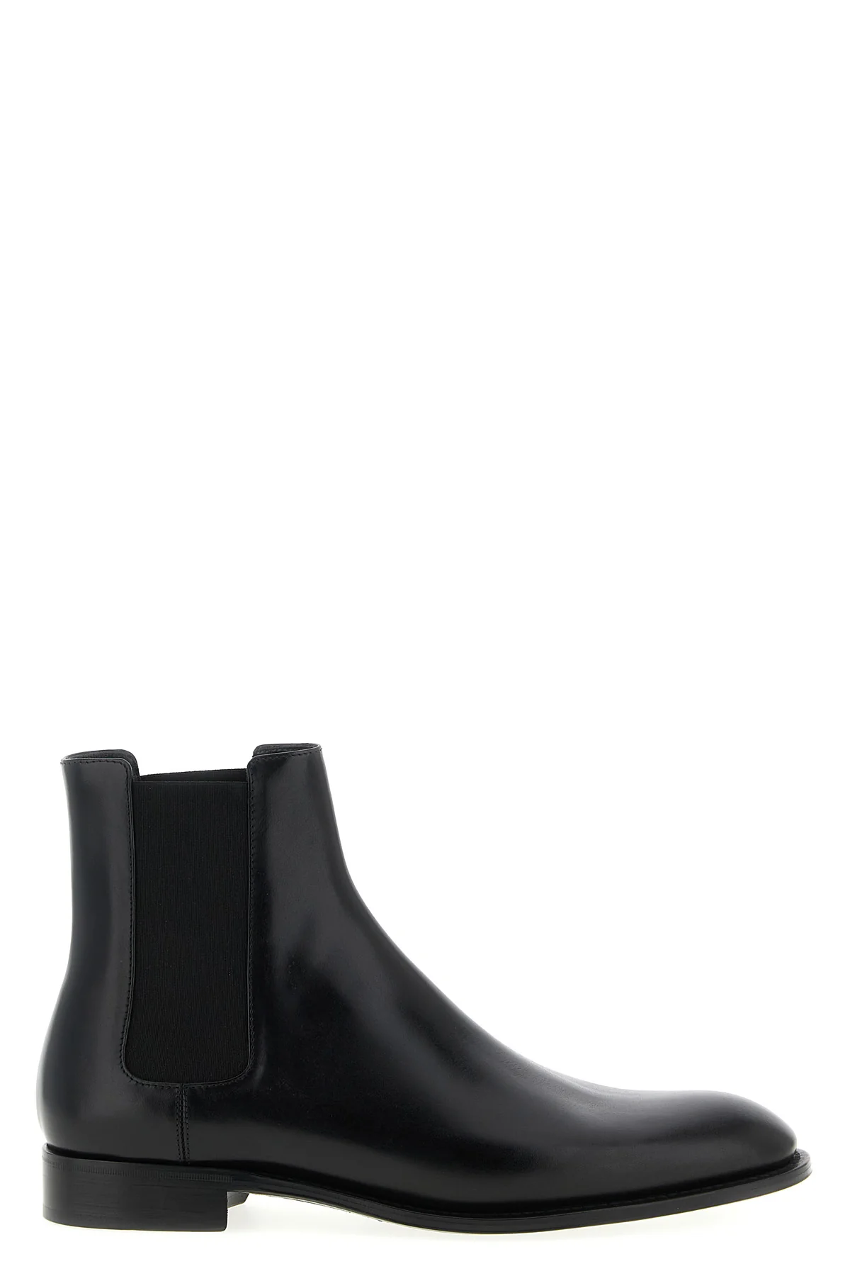 SAINT LAURENT 40 box saint laurent leather adrien ankle boots