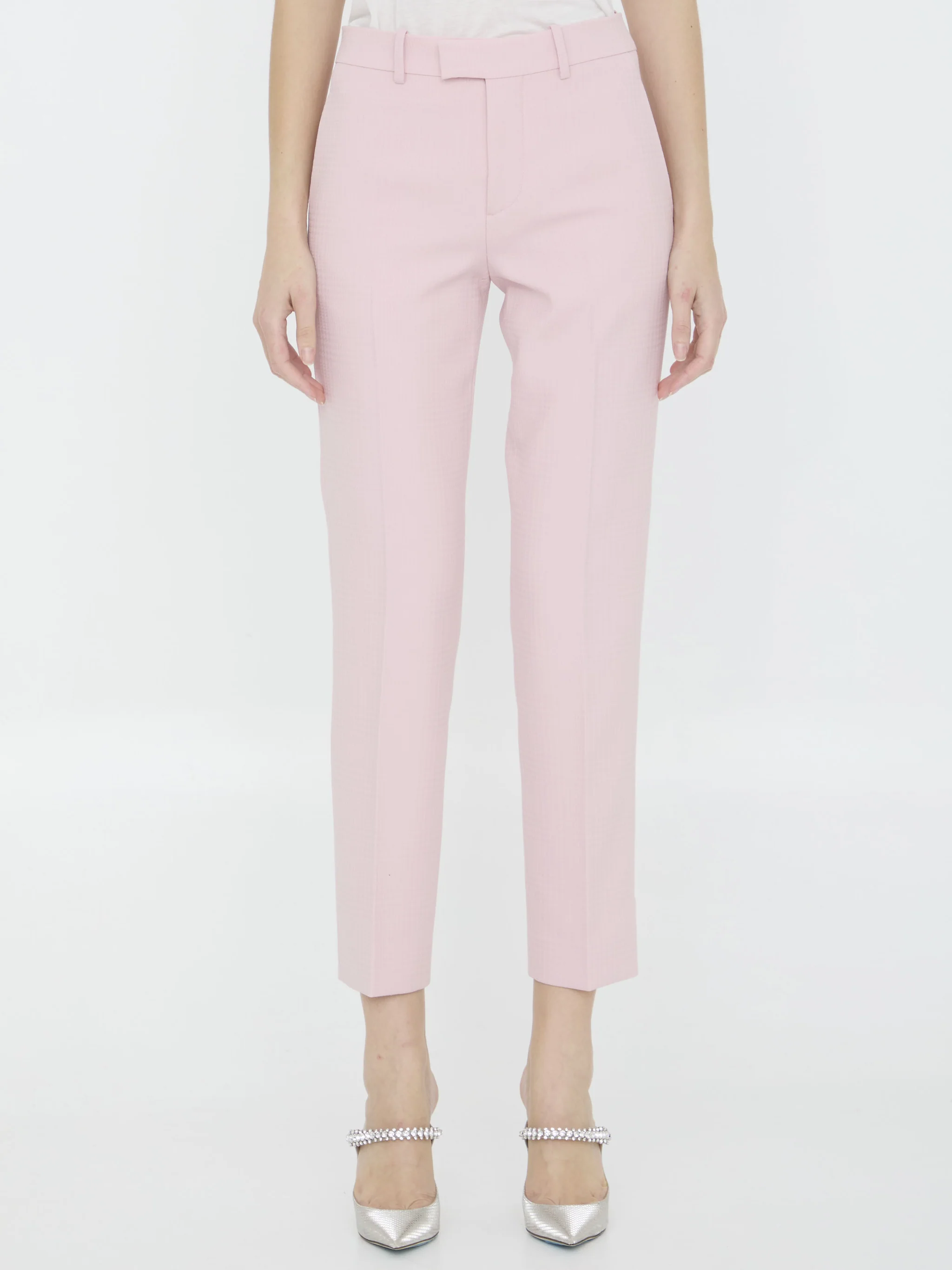 wool tailored trousers