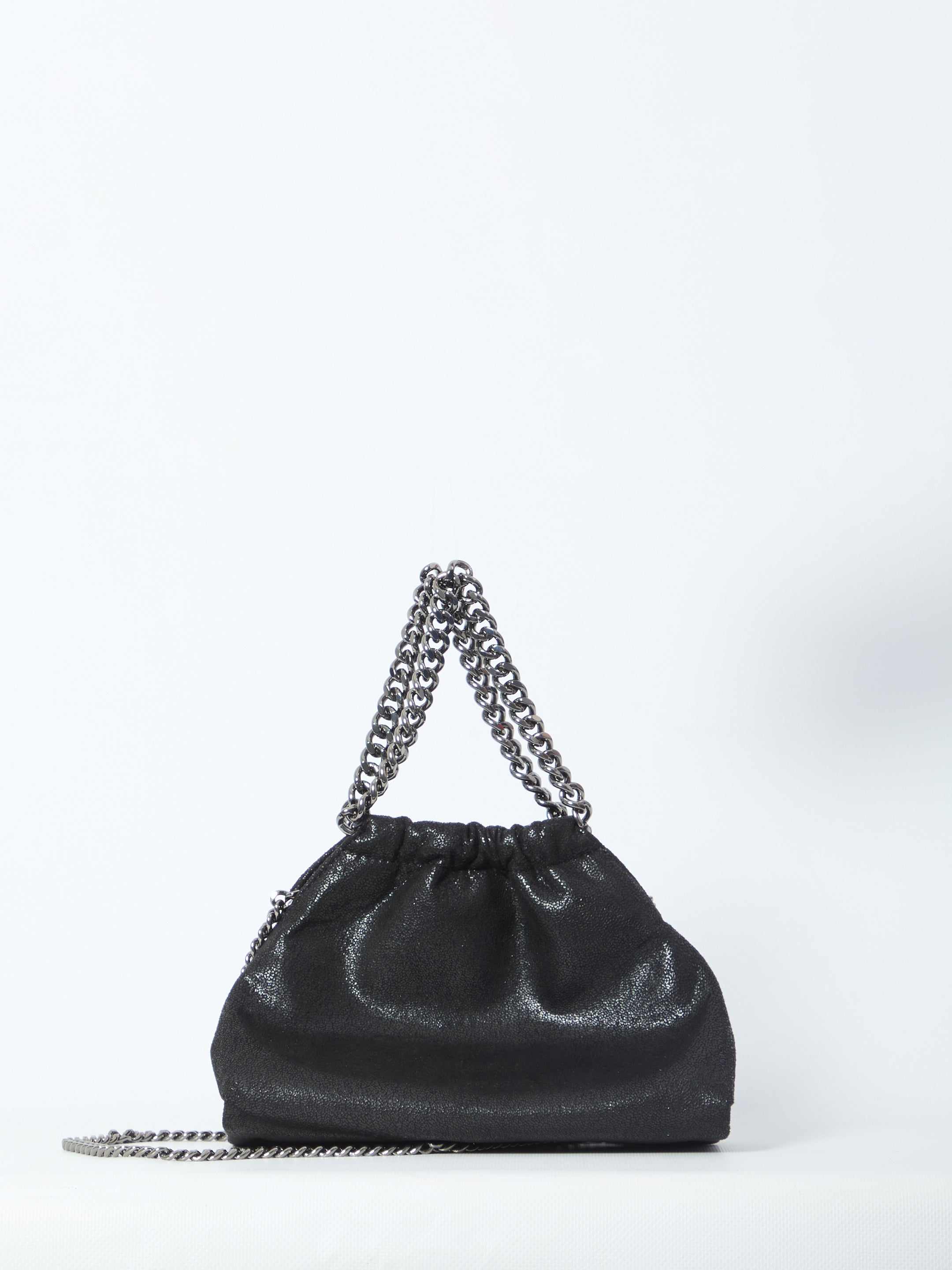 STELLA MCCARTNEY OS falabella mini bag with drawstring