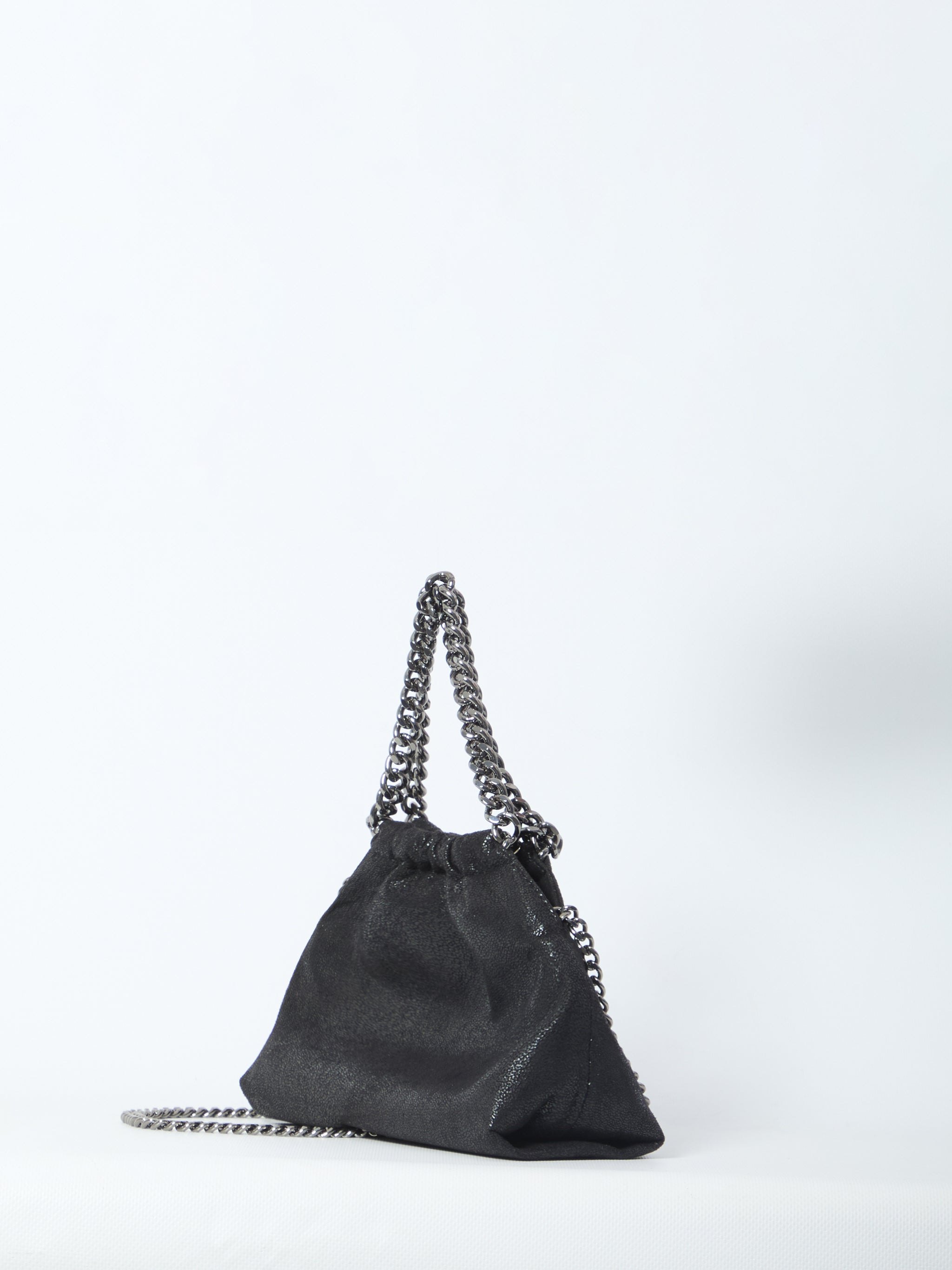 falabella mini bag with drawstring