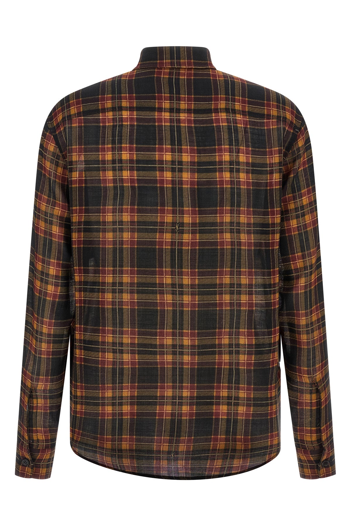 SAINT LAURENT L lavallière cassandre wool shirt