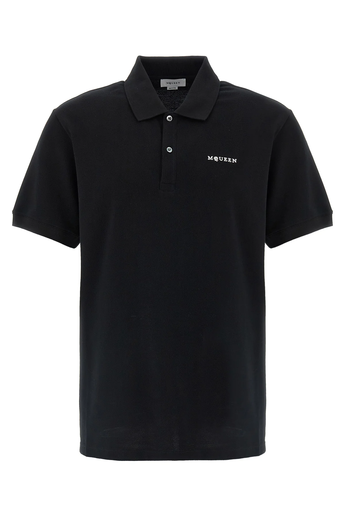 MCQUEEN L polo shirt in piqué cotton