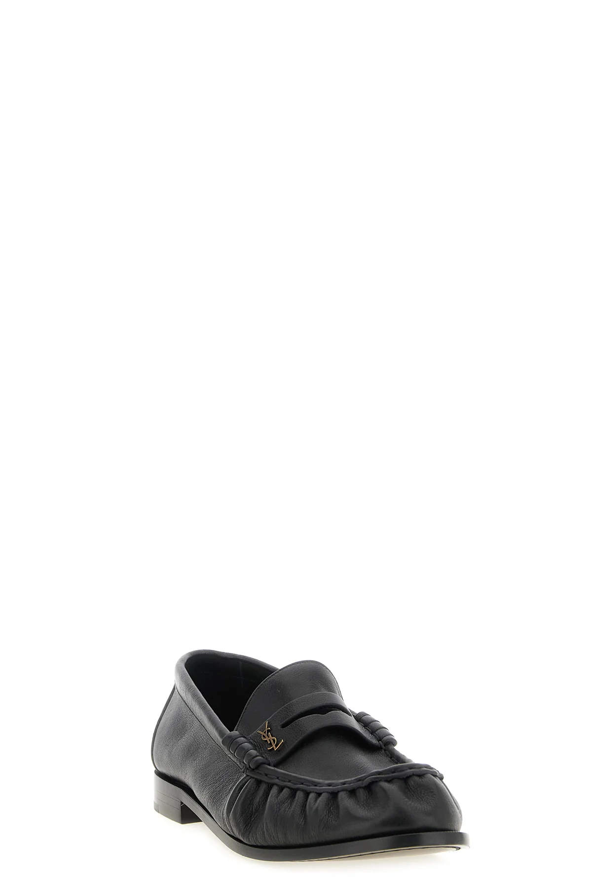 SAINT LAURENT 40 le loafer loafers in matte leather