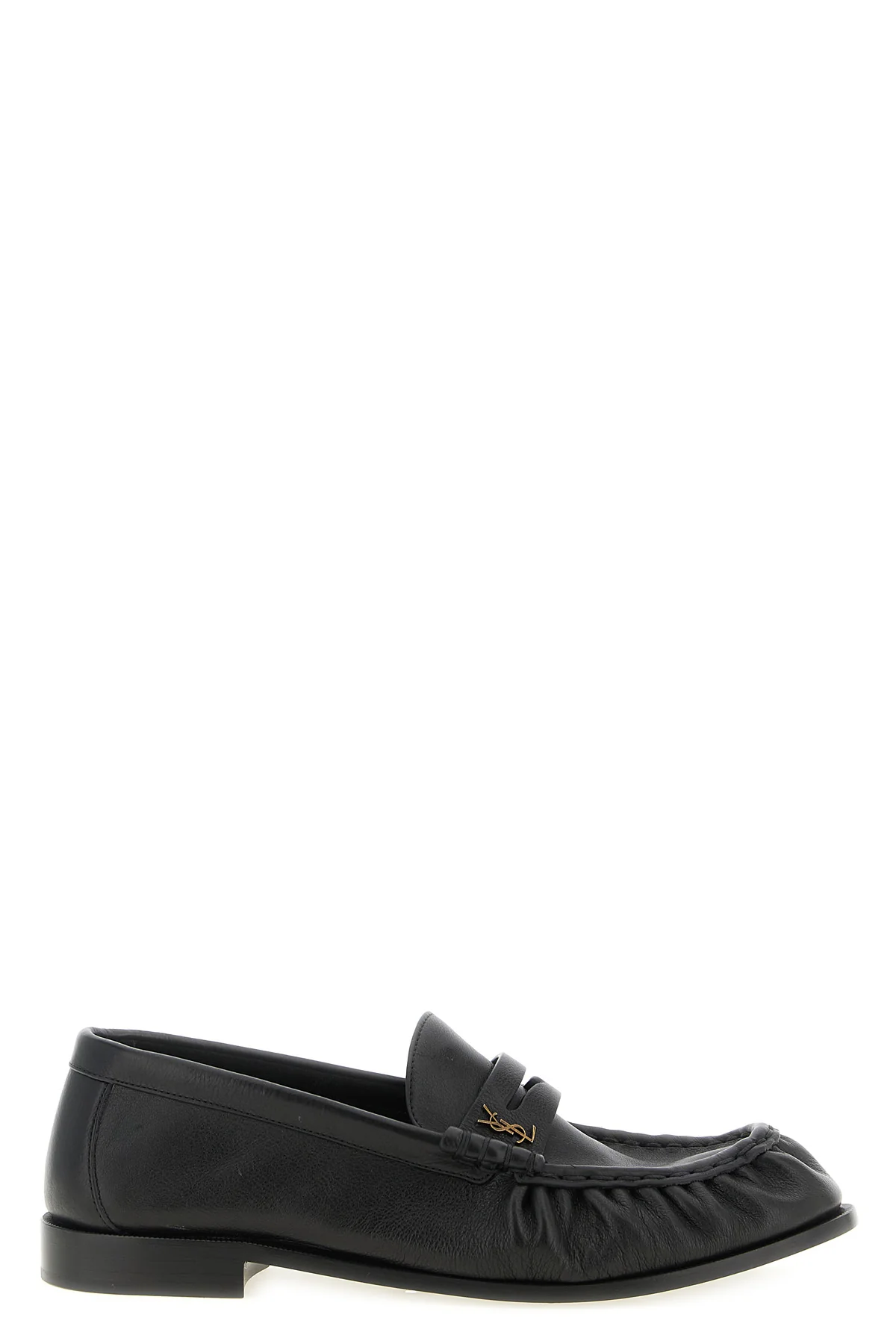 SAINT LAURENT 40 le loafer loafers in matte leather