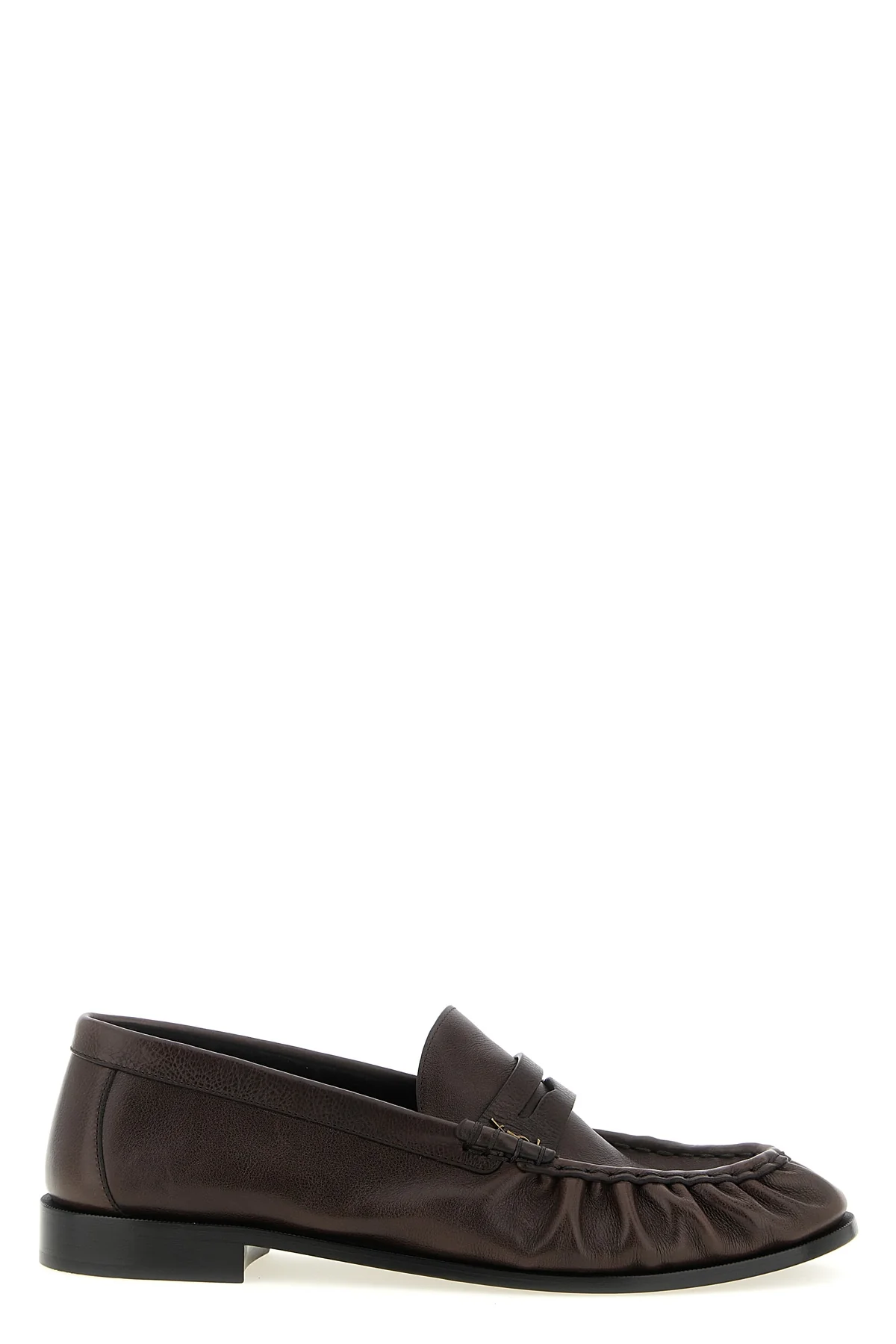 SAINT LAURENT 42 le loafer loafers in matte leather