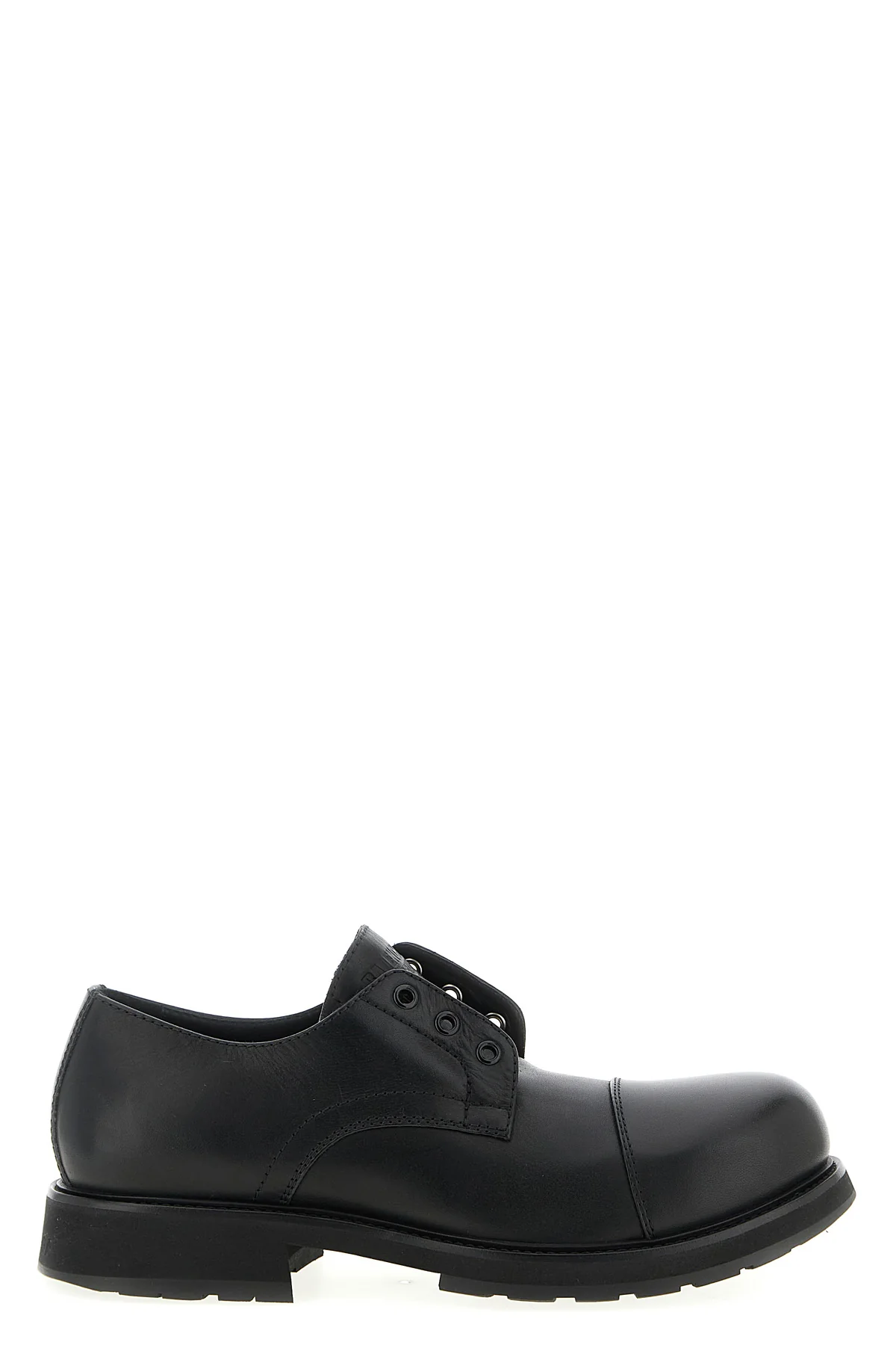 derby truck leather loafers